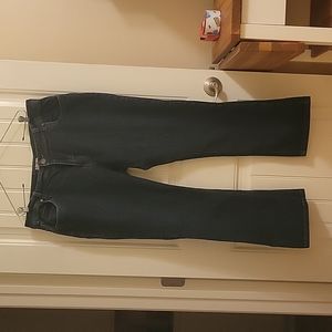 Natural Reflections Dark Rinse Boot Cut Dark Jeans Size 18P